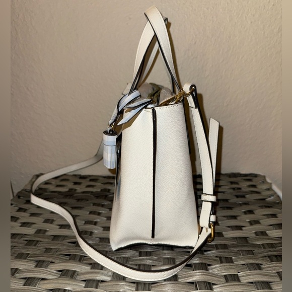 NWT Nine West White Cooke Crossbody Bag - Picture 5 of 12